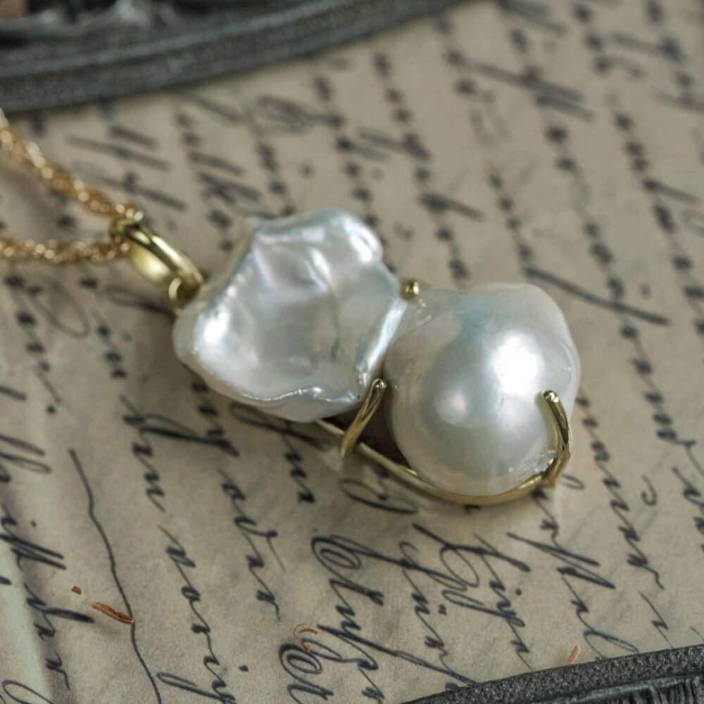 Gėlavandenio Barokinio perlo pakabukas