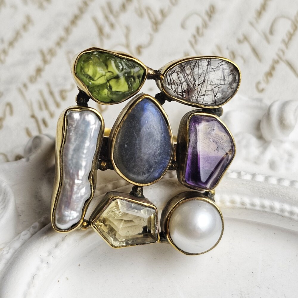 Vienetinis masyvus žiedas, 19.8 dydis